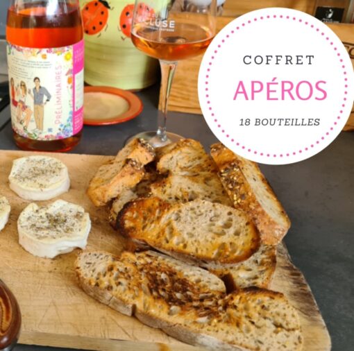 coffret apéros 18 bouteilles