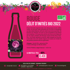 délit d'initiés bio 2022