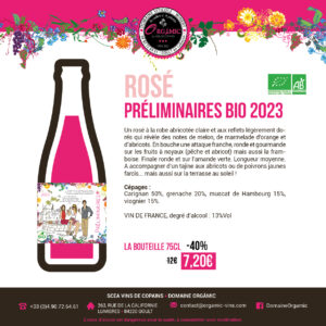 préliminaires bio 2023